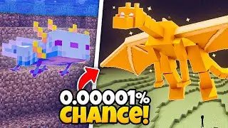 Top 10 Rarest MOBS in Minecraft! (Rarest Things Minecraft)