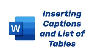 How to Create List of Table in Microsoft Word?