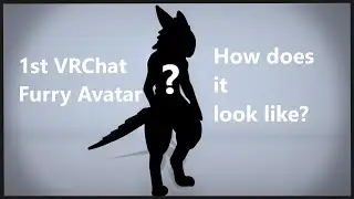 How does VRChats first Furry Avatar Look Like? (Showcase)