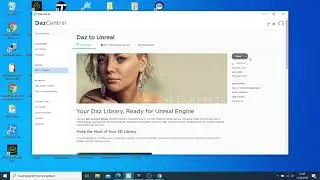 Day 26- Using Free Daz Studio Pro plugin to Export 3D characters direct to Unreal Engine 4.25 Part 1