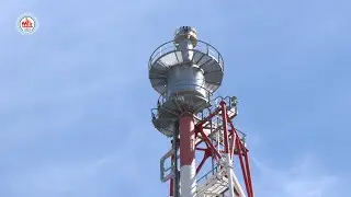 Факельная установка углеводородного газа готовится к первому запуску