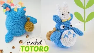 Totoro Amigurumi Tutorial - Crochet Step by Step | Free Pattern