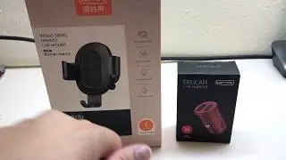Torras Car Mount & USB Car Charger Review/Unboxing