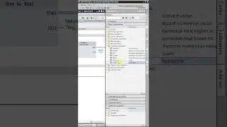 read and scale analog input in TIA Portal NormX and ScaleX