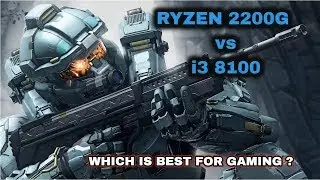 i3 8100 vs Ryzen 3 2200g Tested in 12 Games