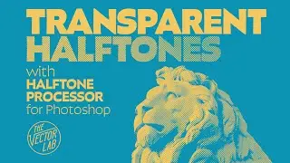 Transparent Halftones in Photoshop