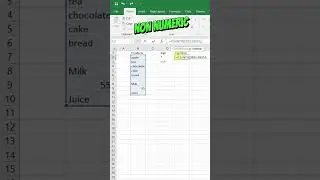 Best Excel Tricks | Count Numeric And Text Values in Excel | 