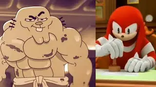 Knuckles rates cartoon dad crushes