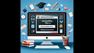 Uploading Files & Making Announcements  | Blackboard