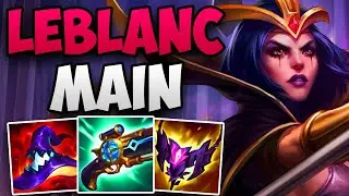 KOREAN CHALLENGER LEBLANC MAIN CARRIES HIS TEAM! | CHALLENGER LEBLANC MID GAMEPLAY | Patch 14.6 S14