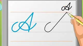 Cursive Writing | Capital Letter ‘A’ | Macmillan Education India