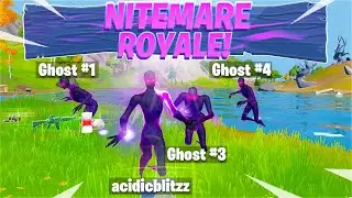 *NEW* Nightmare Royale Gameplay! ALL Ghosts Abilities (Fortnitemares)
