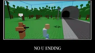 How to get the No U Ending in ROBLOX NPCs are becoming smart!