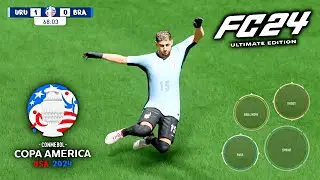 FC 24 Android V1.2 Update FIFA 16 Mobile - Latest Copa America 2024 Gameplay - EA FC 2024