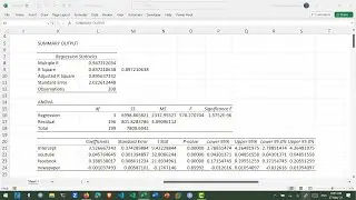 สอน Excel: การทำ linear regression เพื่อพยากรณ์งบโฆษณาบน youtube, facebook, newspaper ต่อยอดขาย