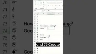 Cool Trick - How to Reveal and Use all Font Symbols in Excel (Wow!)
