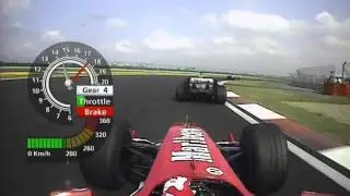 2004 Chinese GP - Michael Schumacher Spin/Onboard