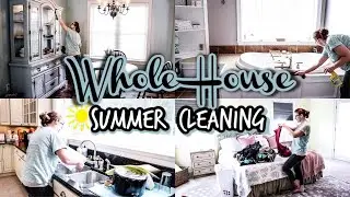 New! Whole House Extreme Clean With Me 2020 | All Day Cleaning | SAHM Motivation