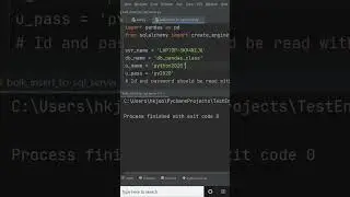 Pandas Insert Dataframe into SQL database, Python excel sheet into mssql data table, Python to SQL