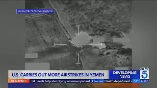 U.S. and U.K. launch airstrike in Yemen