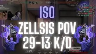 SEN Zellsis POV Iso on Sunset 29-13 K/D (VALORANT Pro POV)