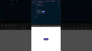 How to make a cool button hover and click effect in CSS in less than a minute! #Shorts