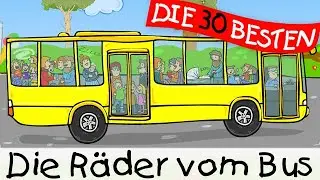 🏞️ Die Räder vom Bus || Kinderlieder zum Mitsingen und Bewegen