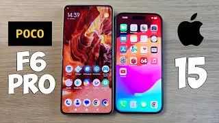 POCO F6 PRO VS IPHONE 15 - ЧТО ВЫБРАТЬ? ПОЛНОЕ СРАВНЕНИЕ!