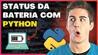 Como Obter Informações da BATERIA Do Notebook Com PYTHON