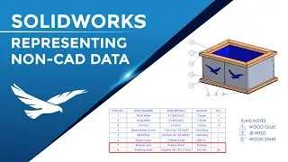 SOLIDWORKS: Non-CAD Data in BOMs and Assemblies