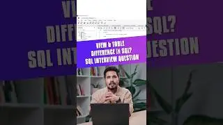 SQL Interview Question: Views vs Tables #sql #interviews