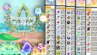 MapleStory 18th Anniversary Blooming Forest Coin Shop Full Showcase & Event Guide