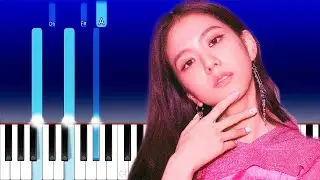 Blackpink JISOO - FLOWER (Piano Tutorial)