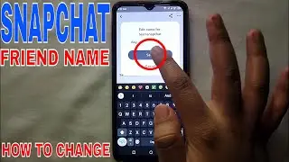 ✅ How To Change Friend Name On Snapchat 🔴