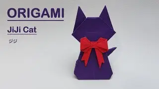 Origami Cat / Kiki's Delivery Service / JiJi Cat / 動物折り紙