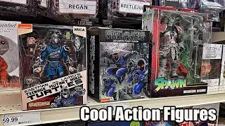 New TMNT and McFarlane Action Figures | Walmart and Target Toy Hunt