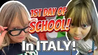 First day of school in Italy