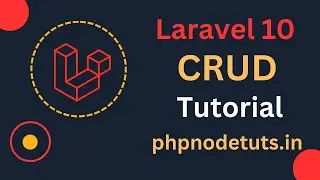 ⚡Laravel 10 Step By Step CRUD(CREATE, READ, UPDATE, DELETE) Tutorial #laravel10  #laravel10CRUD