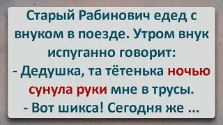 ✡️ Старый Рабинович в Поезде с Внуком! Еврейские Анекдоты! Про Евреев! Выпуск #377