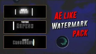 New Viral Watermark Animation Pack For Alight Motion | ( XML+Preset )