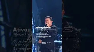 "Ativou a Saudade" é aquela que toca fundo no coração.