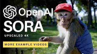 New OpenAI Sora Video Demos with Prompts | 4K