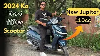 New TVS Jupiter 110cc🔥| Top new upgrades of 2024 😱| Best 110cc Scooter🤩 #jupiter125 #ntorq125