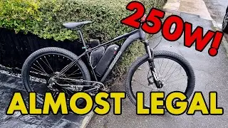 How to BEAT the 250w ebike RULE!!!