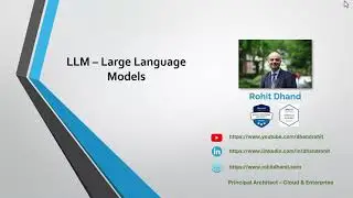 Introduction to Large Language Models - LLM