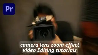 How to apply camera lens zoom effect in Adobe Premiere Pro ||  Camera Zoom Directly in Premiere Pro