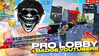 Pro V Badge Grandmaster Top 1 Lobby 😱🫣 NxT Dipesh 11 Kill Boohya 🔥🔥