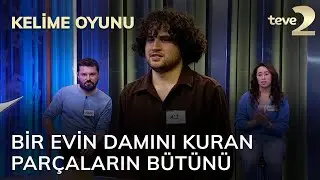 Kelime Oyunu: Bir evin damını kuran parçaların bütünü