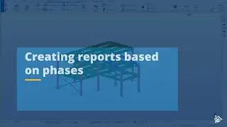 [Tekla Structures] Creating reports