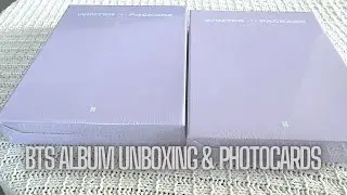 BTS WINTER PACKAGE 2021 UNBOXING & PHOTOCARDS!